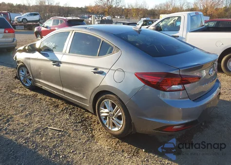 2019 Hyundai Elantra Value Edition from USA, damaged, VIN KMHD84LF1KU877640